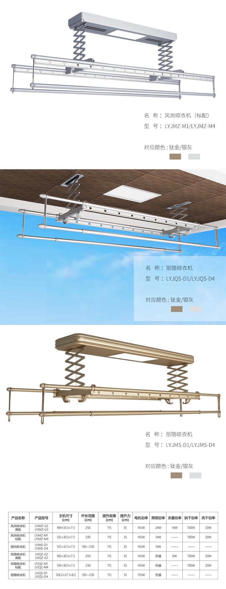 聯(lián)邦尚品道集成吊頂 晾衣機(jī)